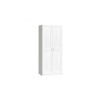 2 durvju skapis MAX (Max-05) 1000x610x2330 mm baltā krāsa 2 durvju skapis MAX (Max-05) 1000x610x2330 mm baltā krāsa