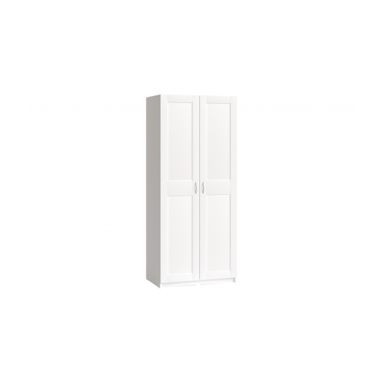 2 durvju skapis MAX (Max-05) 1000x610x2330 mm baltā krāsa