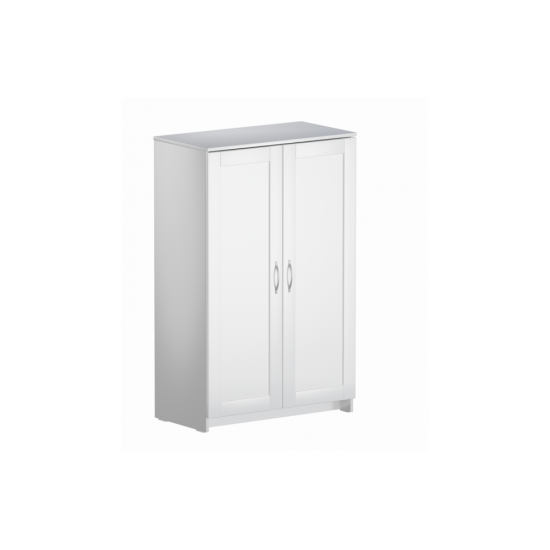 Smart zemais skapis, 2 durvju balts (SM-31)