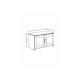 Smart apavu skapis Balts (SM-25)