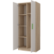 Idzczak Garderobe 2D 06 - SMYK III Heather White Sonoma
