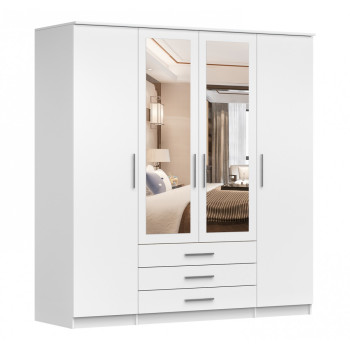 Skapis SZANTAL 4D Balts Skapis SZANTAL 4D Balts