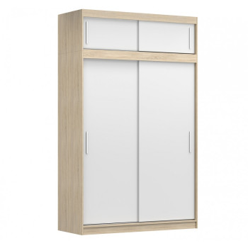 Idzczak Mezzanine riidekapp VESTA 04 150 cm Sonoma tamm + valge Idzczak Mezzanine riidekapp VESTA 04 150 cm Sonoma tamm + valge
