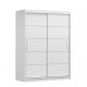 Idzczak Skapis-kupeja VISTA 06 150 cm balts + balts