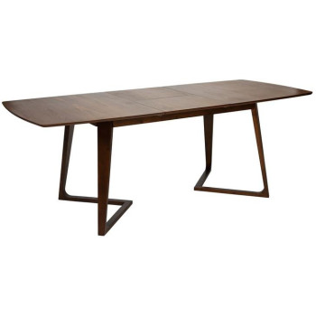 Стол обеденный скандинавский (трансформер) ALISSA (160-210) (орех) Стол обеденный скандинавский (трансформер) ALISSA (160-210) (орех)